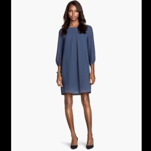 Navy H&M Shift Dress